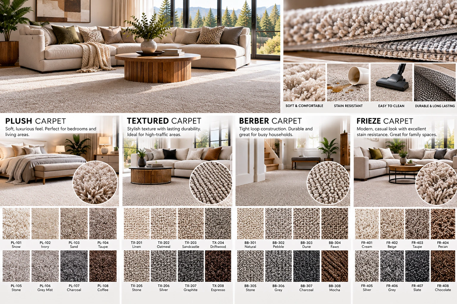 Carpet interior inspiration